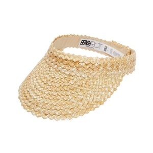 Beach Riot Wide Brim Straw Sun Visor